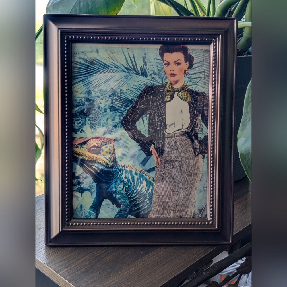 Avant Garde Style Framed Art Print | Eclectic Wall Decor